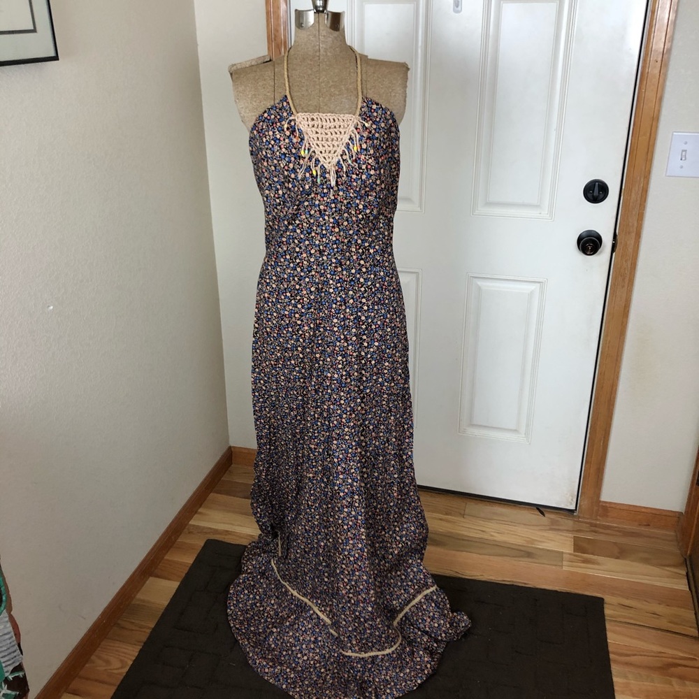Vintage Lane Bryant Tall Shop Boho Floral Dress